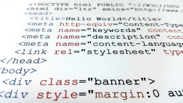 HTML lernen - Grundaufbau